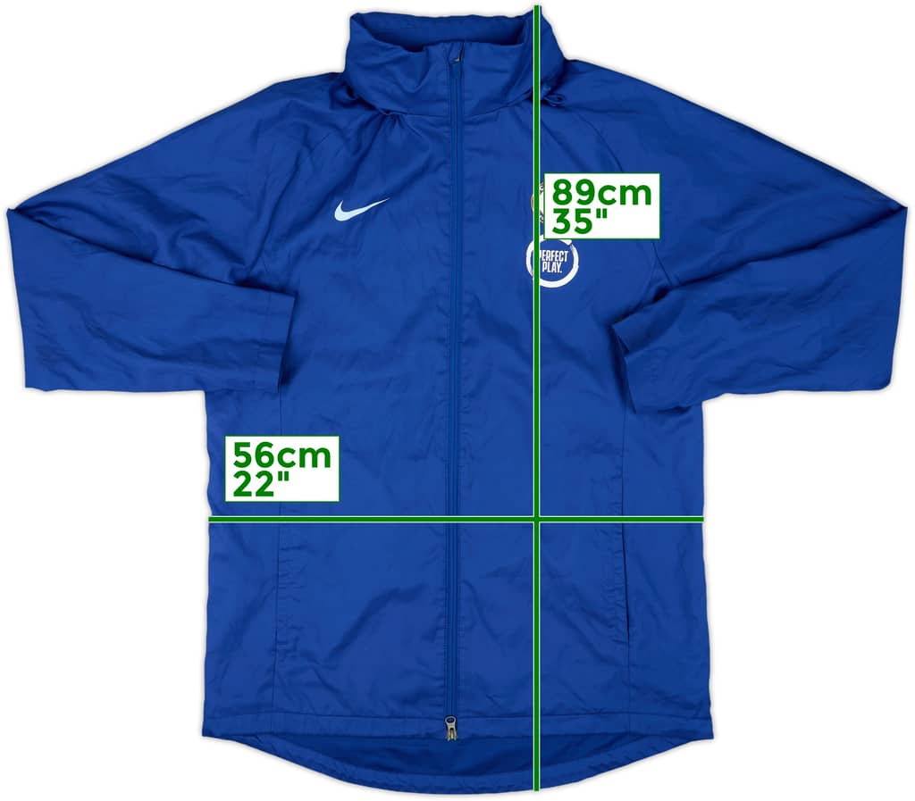 2020-21 Chelsea Nike Rain Jacket - 10/10 - (L)