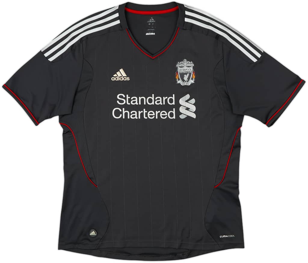 2011-12 Liverpool Away Shirt Suarez #7 - 6/10 - (L)