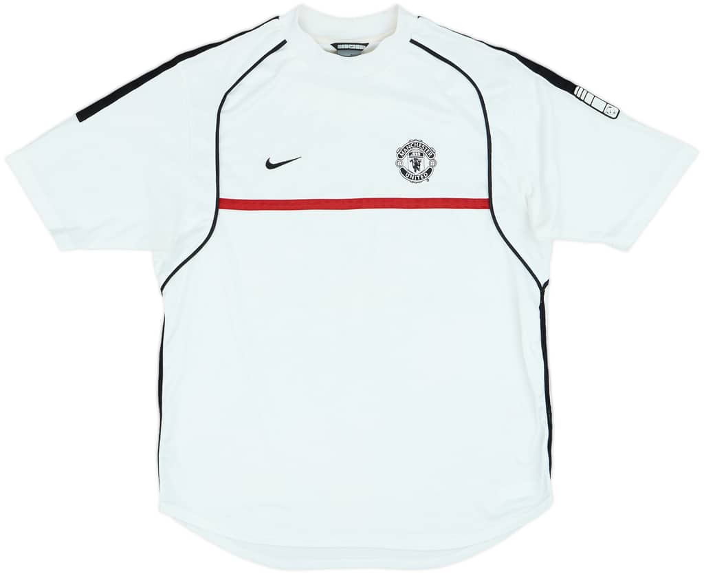 2002-03 Manchester United Nike Training Shirt - 8/10 - (L)