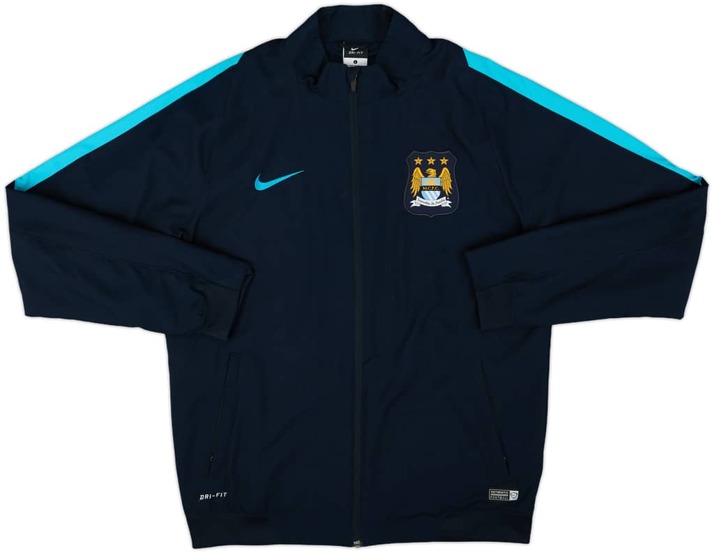 2015-16 Manchester City Nike Track Jacket - 8/10 - (L)