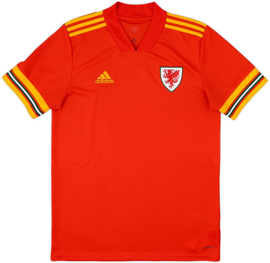 2020-21 Wales Home Shirt - 8/10 - (M)