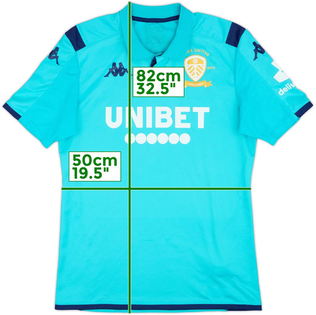 2019-20 Leeds Kappa Polo Shirt - 7/10 - (M)