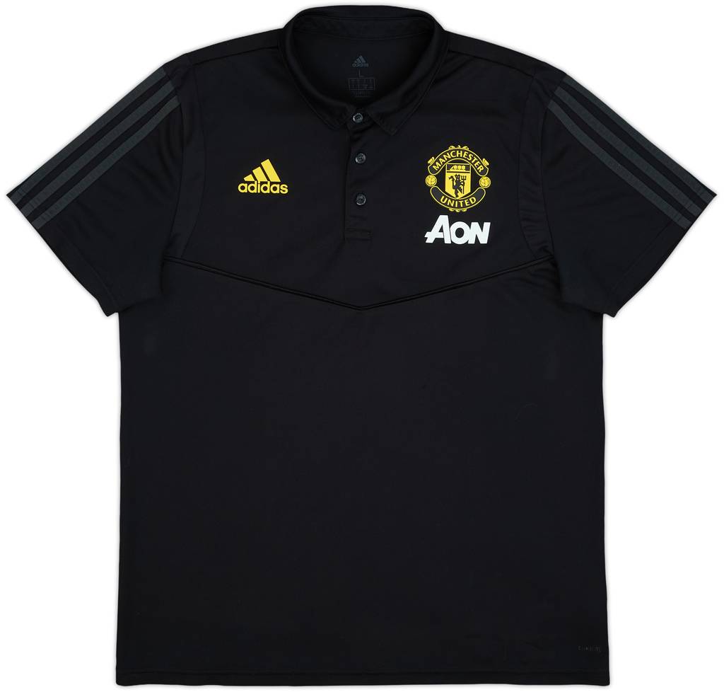 2019-20 Manchester United adidas Polo Shirt - 9/10 - (L)