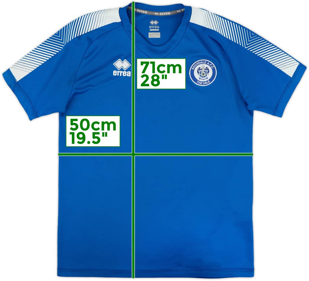 2015-16 Rochdale Errea Training Shirt - 7/10 - (M)