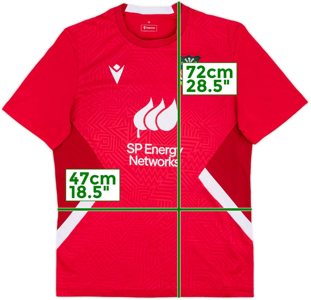 2022-23 Wrexham Macron Training Shirt - 7/10 - (M)