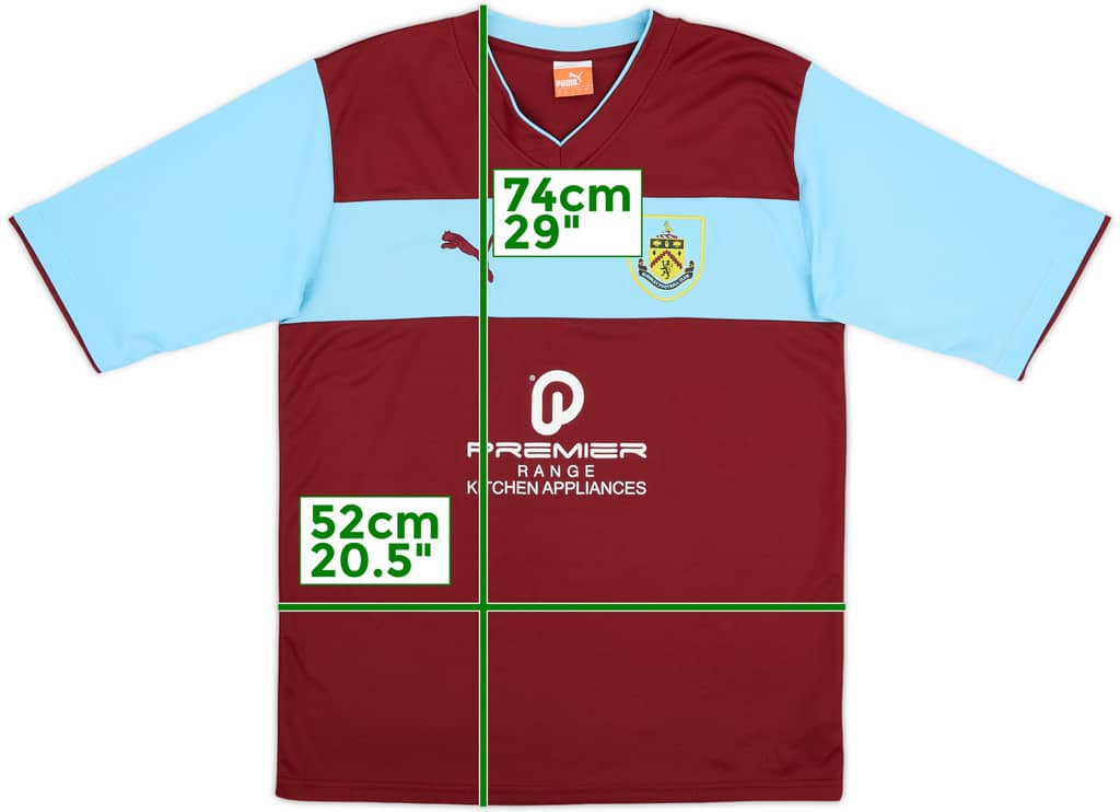 2012-13 Burnley Home Shirt - 9/10 - (L)