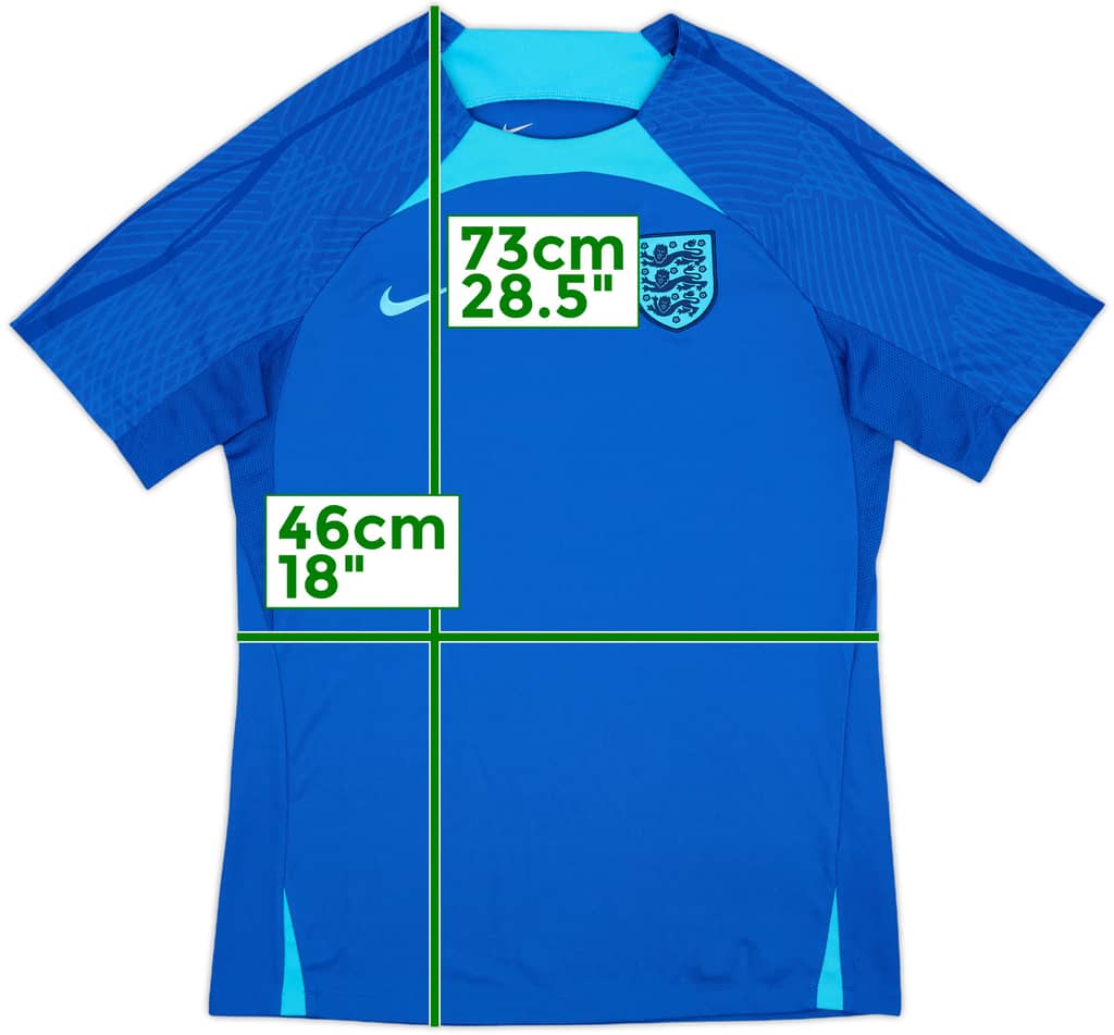 2022-23 England Nike Training Shirt - 9/10 - (M)