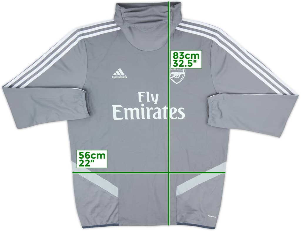2019-20 Arsenal adidas Sweat Top - 9/10 - (XL)