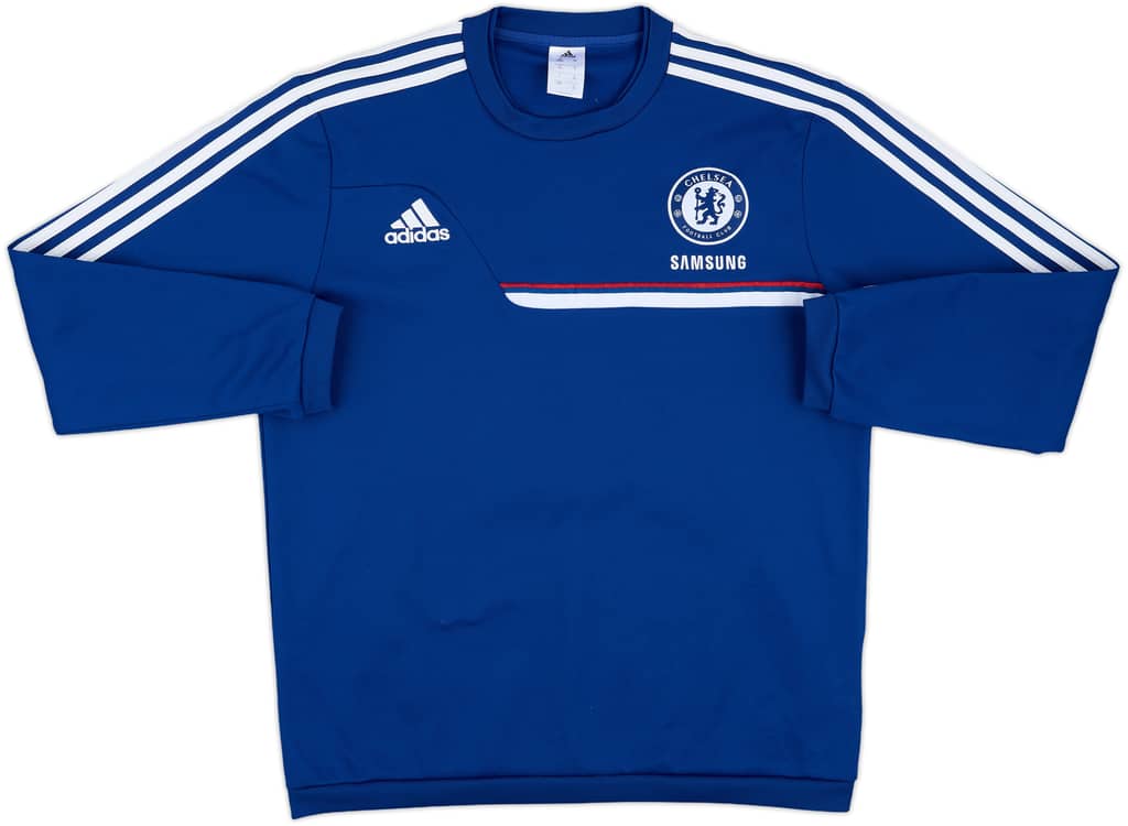2013-14 Chelsea adidas Sweat Top - 8/10 - (L)