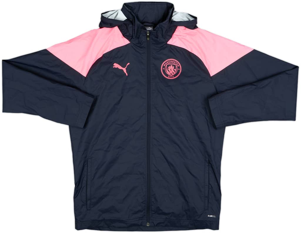 2023-24 Manchester City Puma Rain Coat - 8/10 - (M)