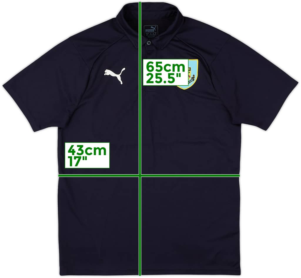 2018-19 Burnley Puma Polo Shirt - 9/10 - (M)
