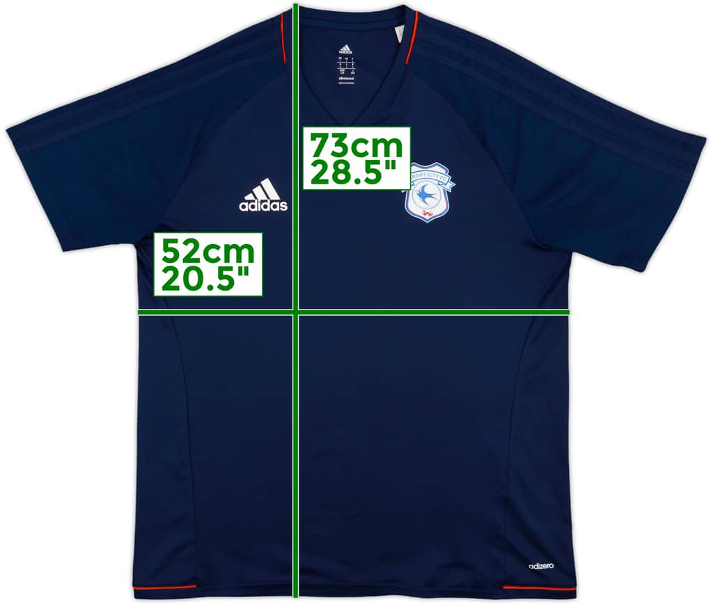 2017-18 Cardiff adizero Training Shirt - 10/10 - (L)
