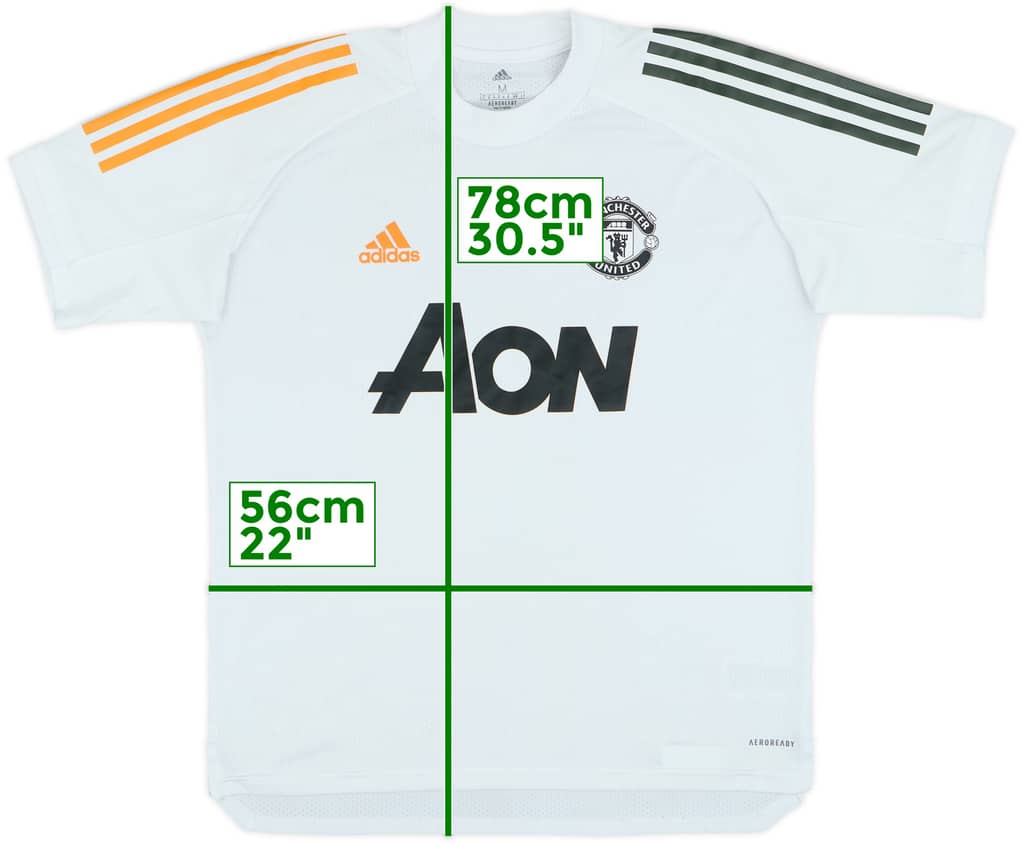 2020-21 Manchester United adidas Training Shirt - 9/10 - (M)
