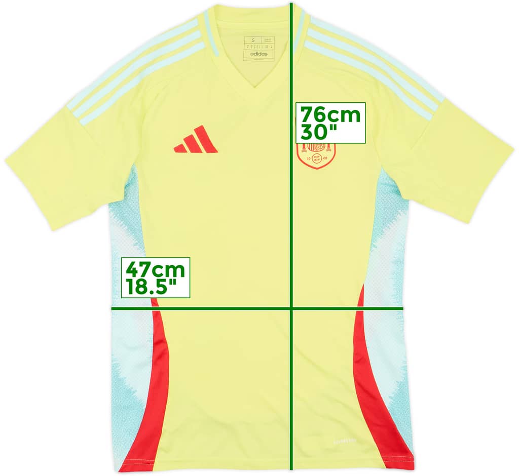 2024-25 Spain Away Shirt - 9/10 - (S)