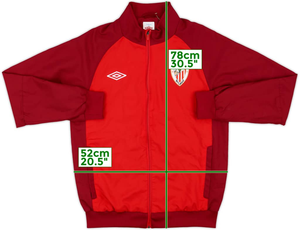 2012-13 Athletic Bilbao Umbro Track Jacket - 9/10 - (M)