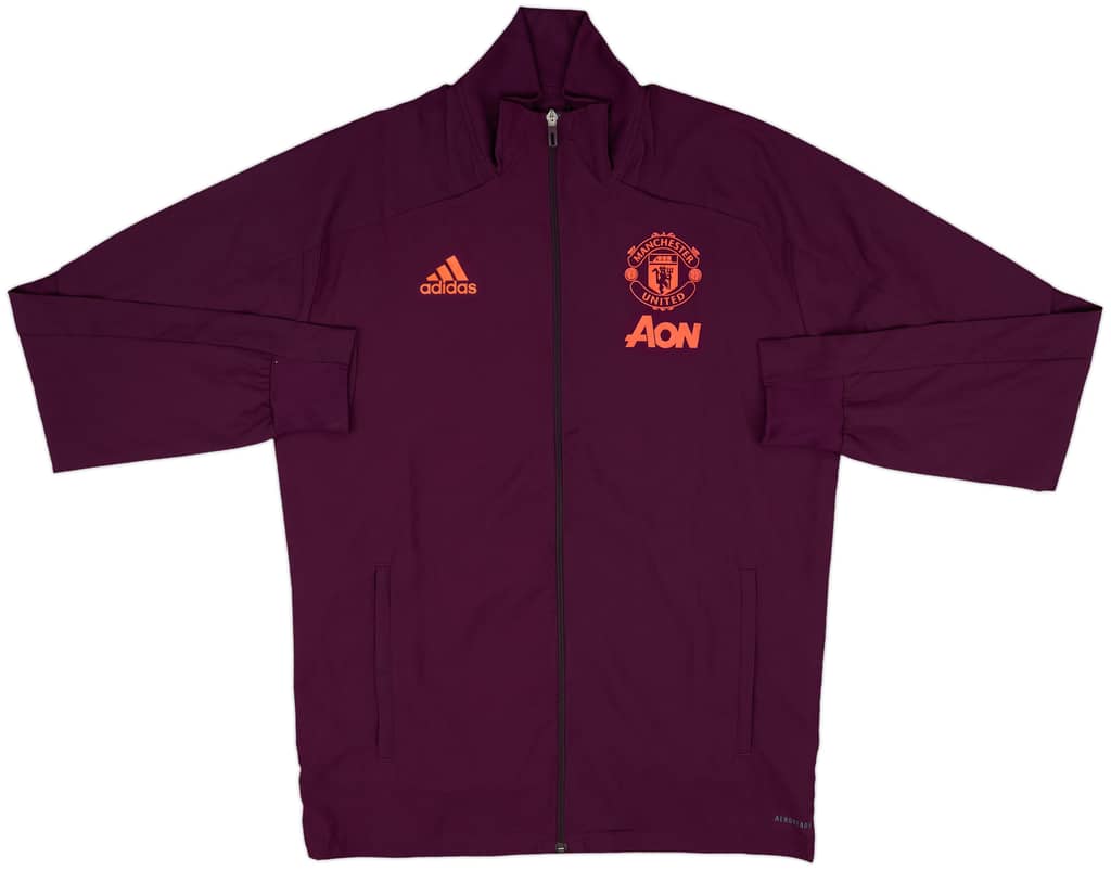 2020-21 Manchester United adidas Track Jacket - 10/10 - (M)