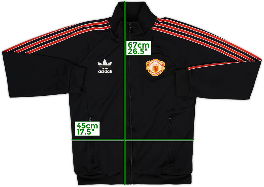 2022-23 Manchester United adidas Originals Retro Track Jacket - 8/10 - (S)