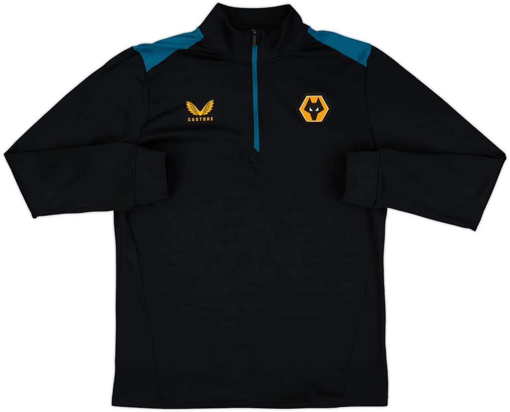 2022-23 Wolves Castore 1/4 Zip Drill Top - 10/10 - (L)