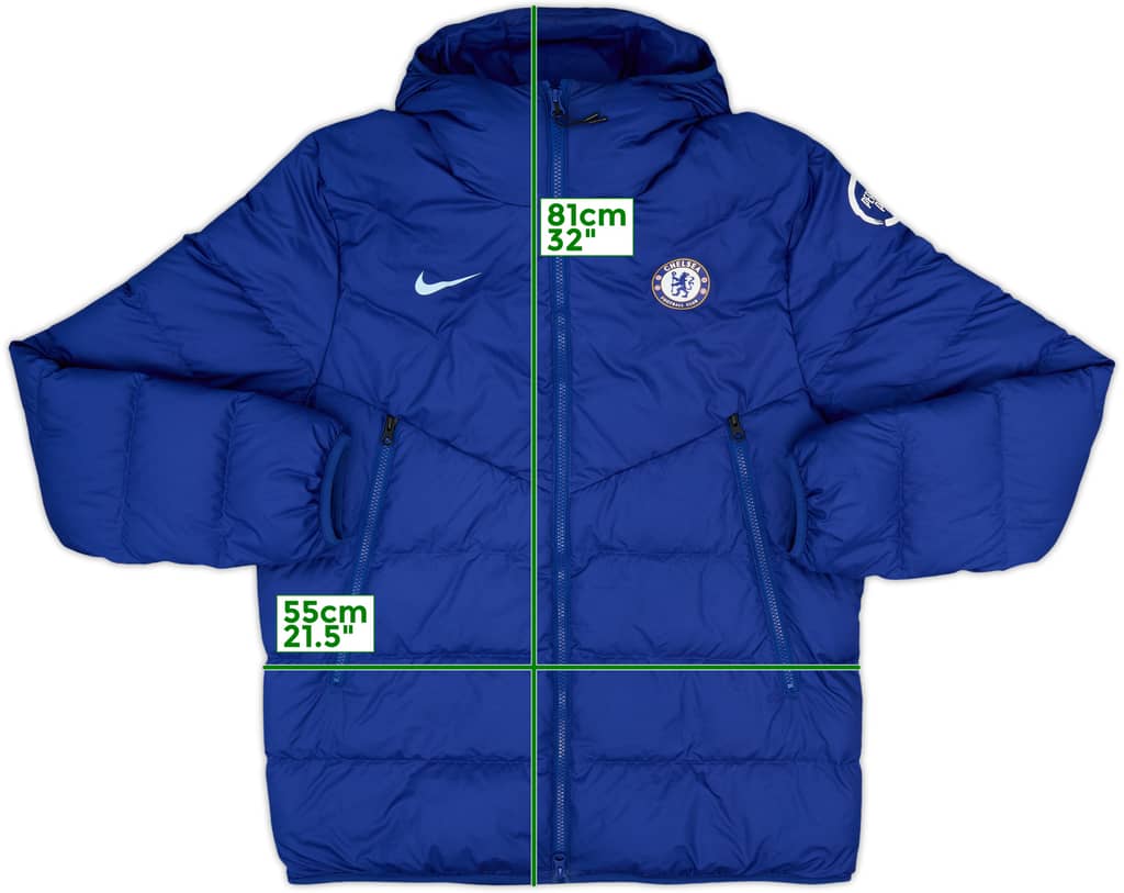 2020-21 Chelsea Nike Padded Bench Coat - 10/10 - (L)