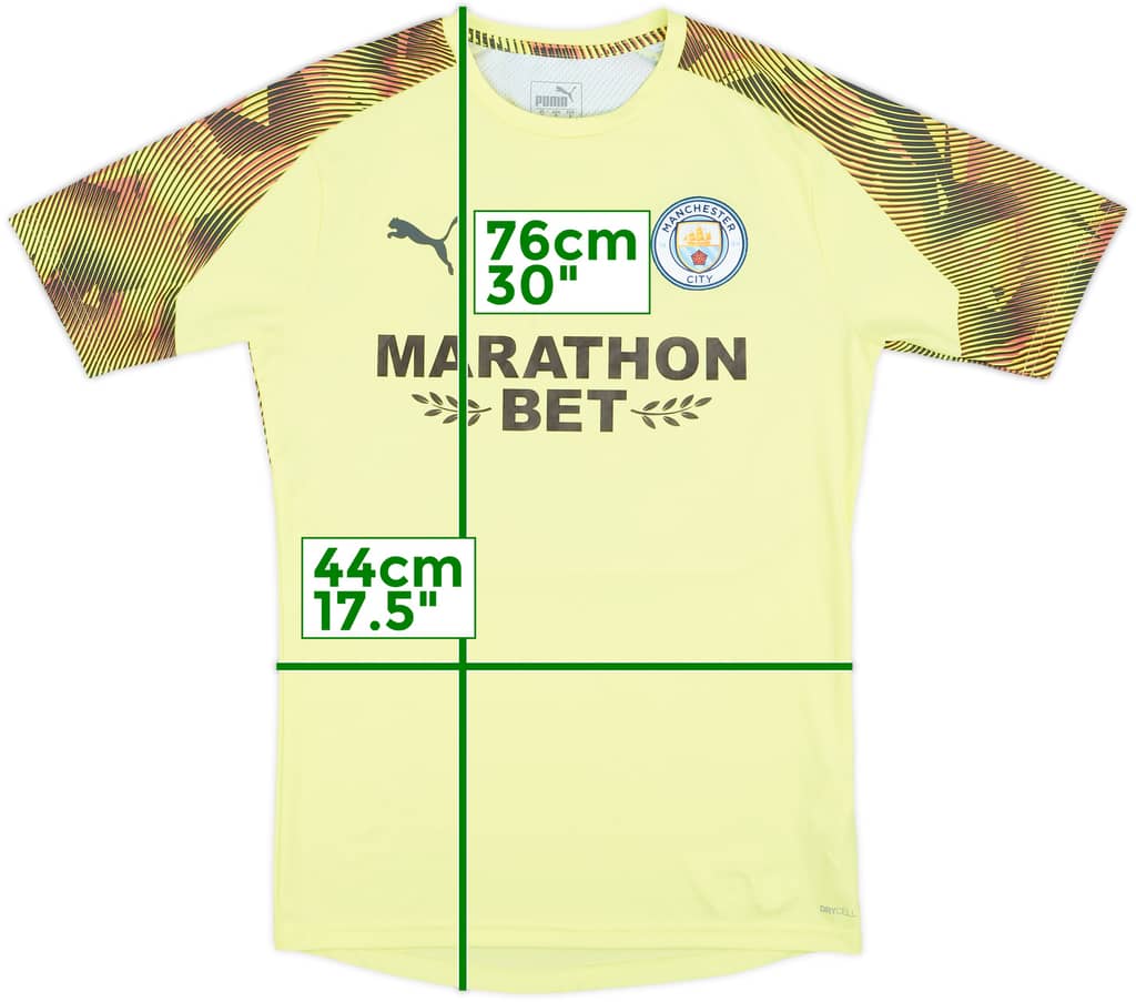 2019-20 Manchester City Puma Training Shirt - 7/10 - (S)