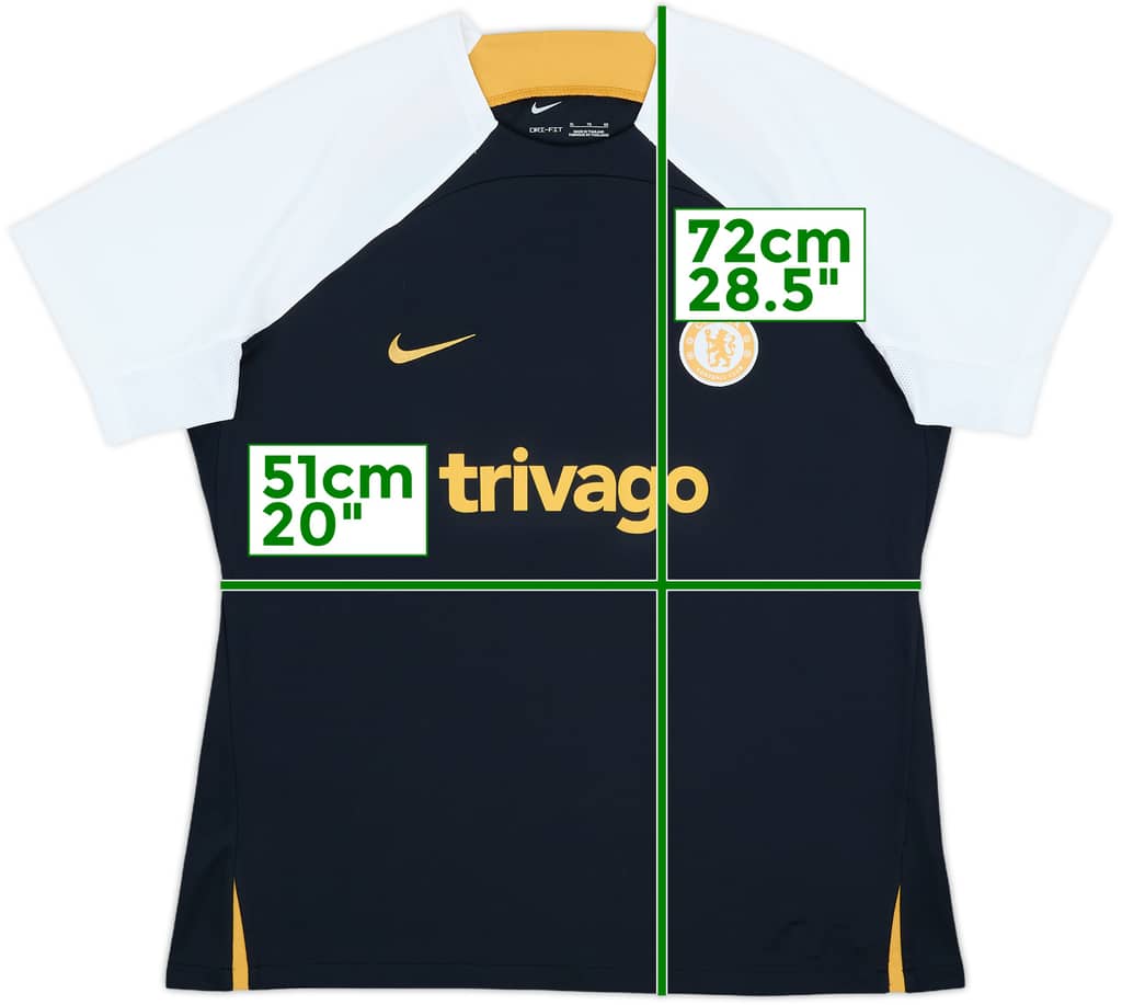 2023-24 Chelsea Nike Training Shirt - 9/10 - (XL)