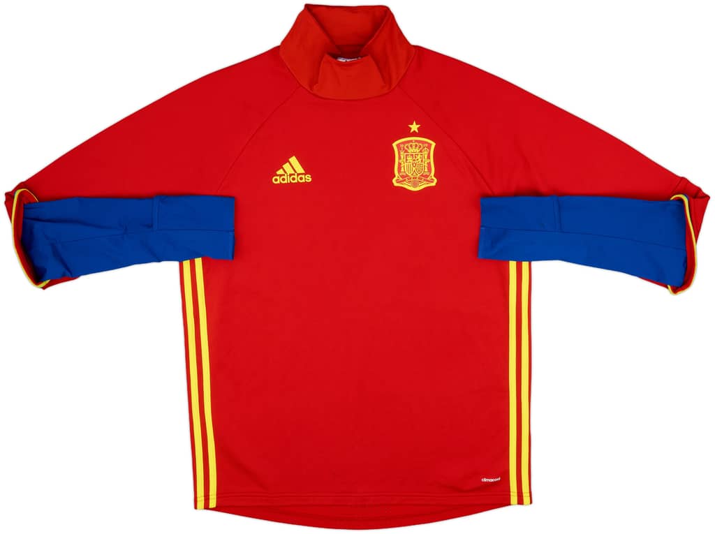 2015-16 Spain adidas Drill Top - 9/10 - (L)