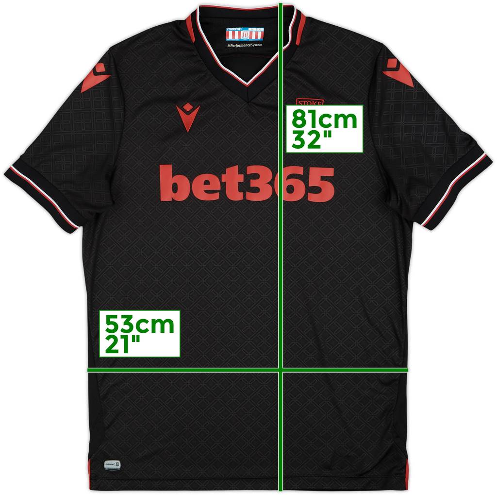 2022-23 Stoke City Away Shirt - 10/10 - (XL)