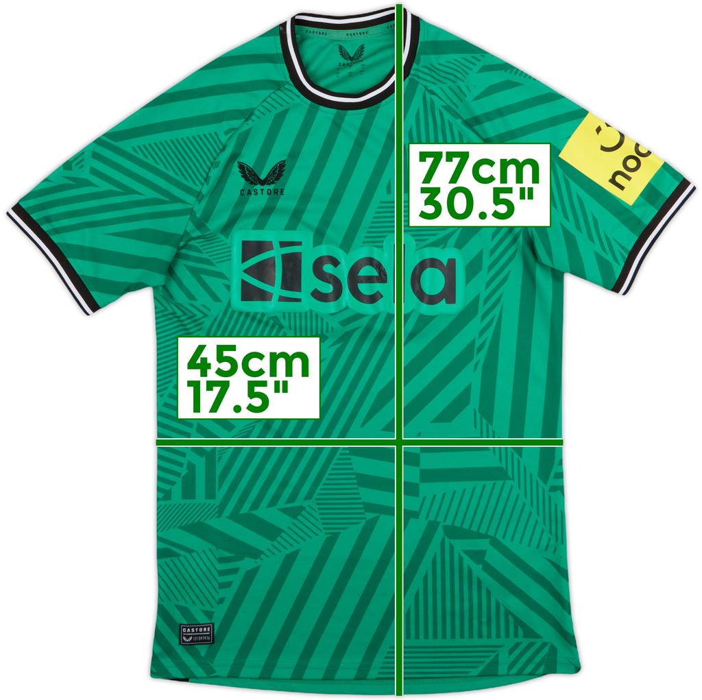 2023-24 Newcastle Away Shirt - 7/10 - (S)