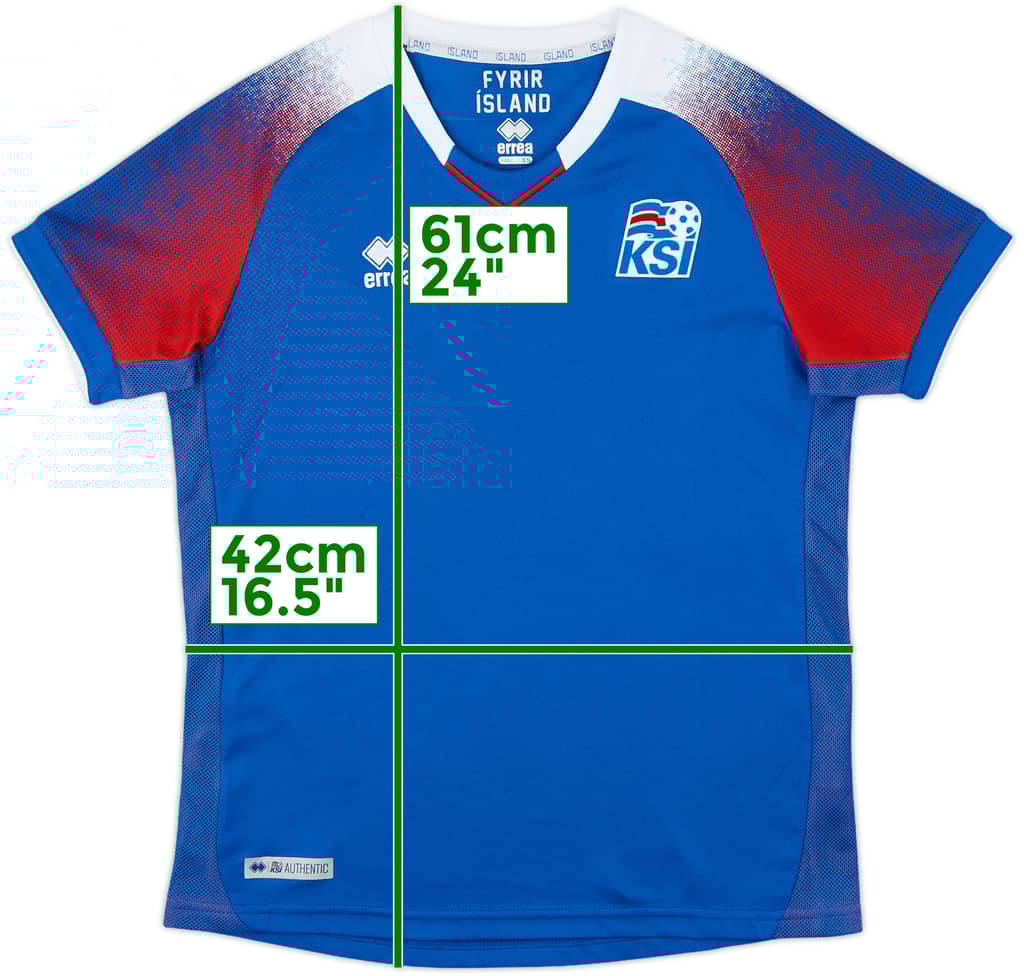 2018-19 Iceland Home Shirt - 9/10 - (XS)