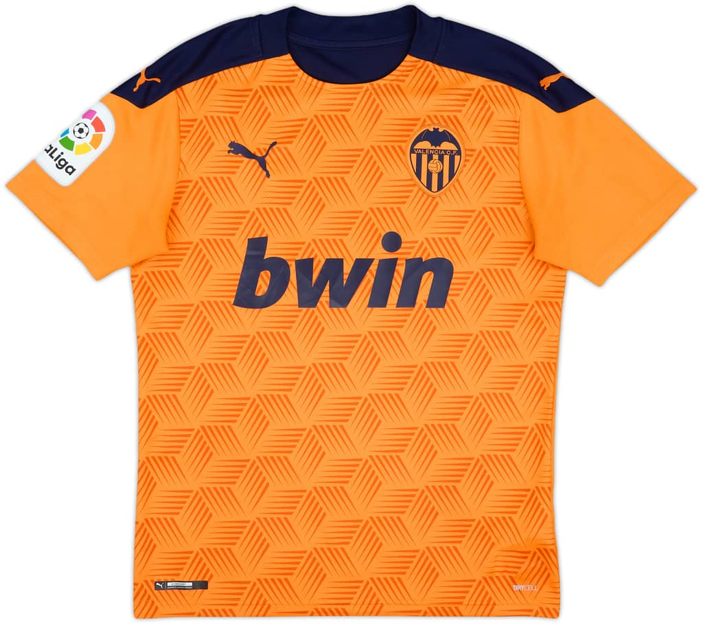 2020-21 Valencia Away Shirt - 9/10 - (S)