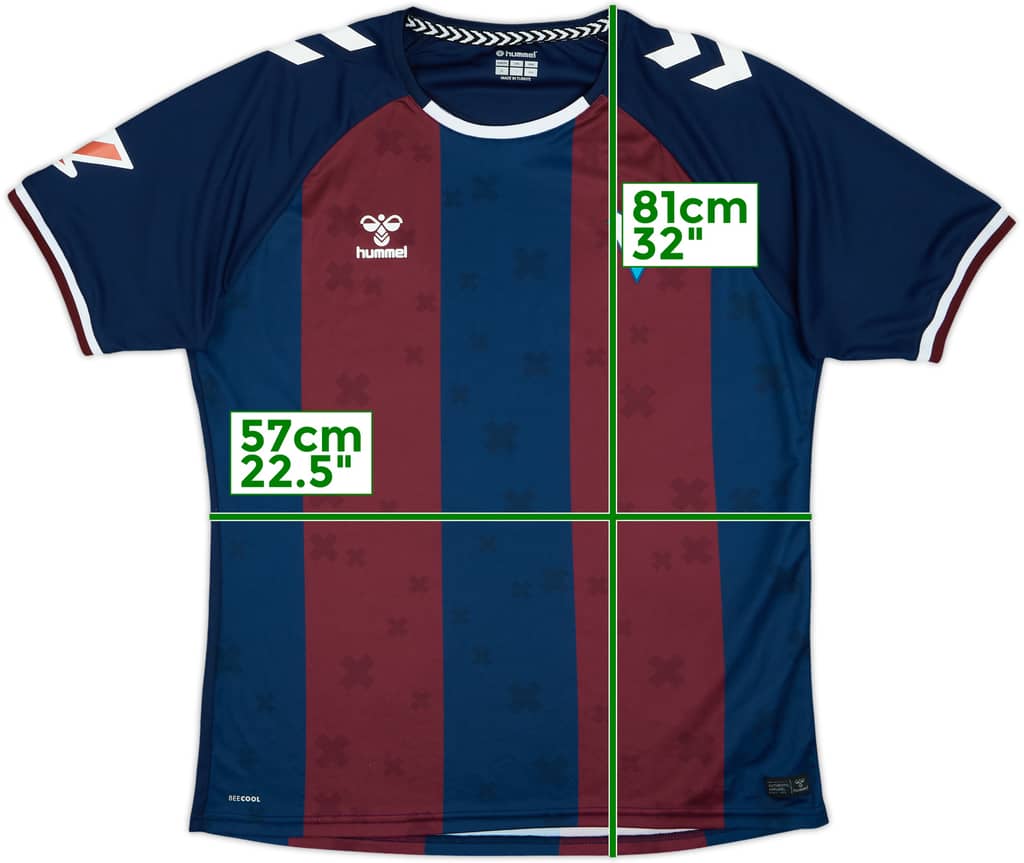 2024-25 Eibar Home Shirt - 9/10 - (XL)