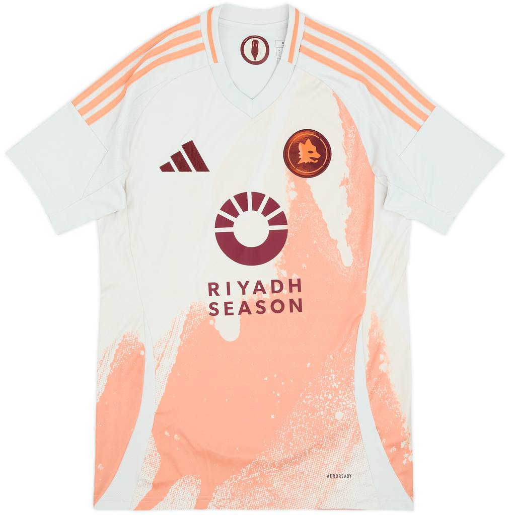 2024-25 Roma Away Shirt - 10/10 - (S)