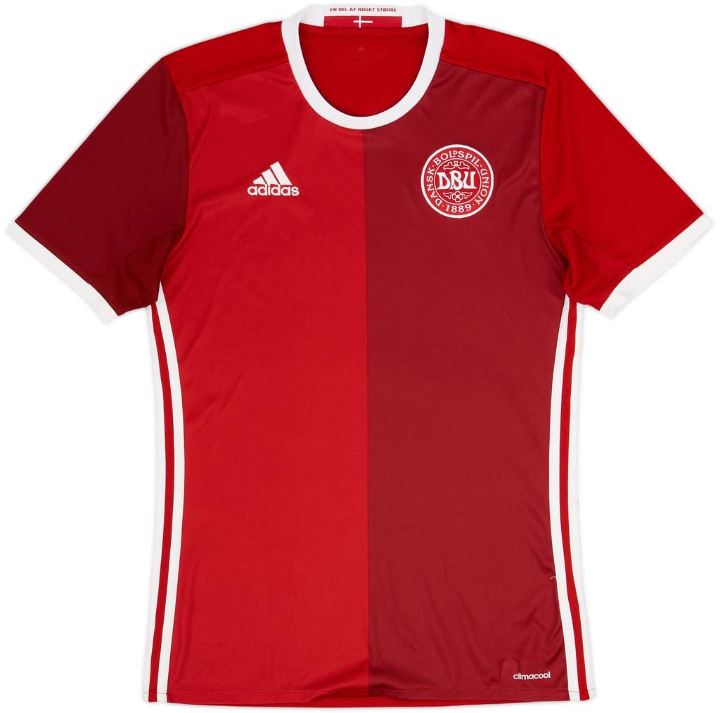 2015-16 Denmark Home Shirt - 8/10 - (L)