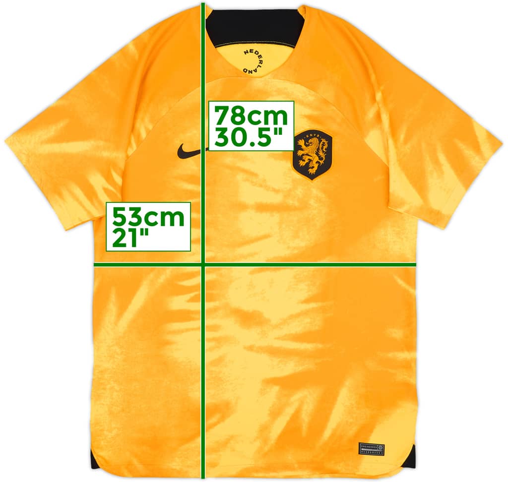 2022-23 Netherlands Home Shirt - 10/10 - (L)