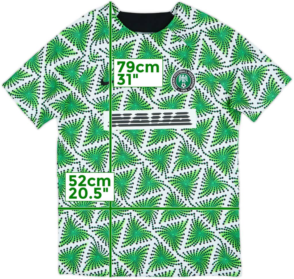 2022-23 Nigeria Nike Training Shirt - 10/10 - (M)