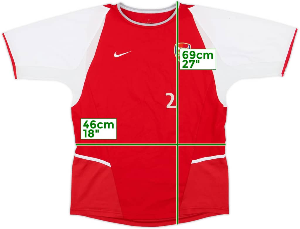 2002-04 Arsenal Home Shirt - 4/10 - (XL.Boys)