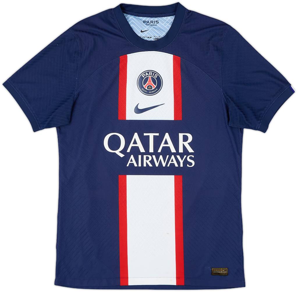 2022-23 Paris Saint-Germain Authentic Home Shirt Messi #30 - 8/10 - (S)