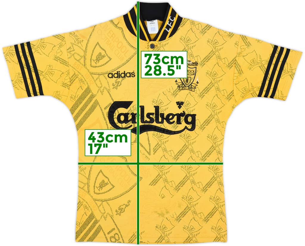 1994-96 Liverpool Third Shirt - 7/10 - (S)