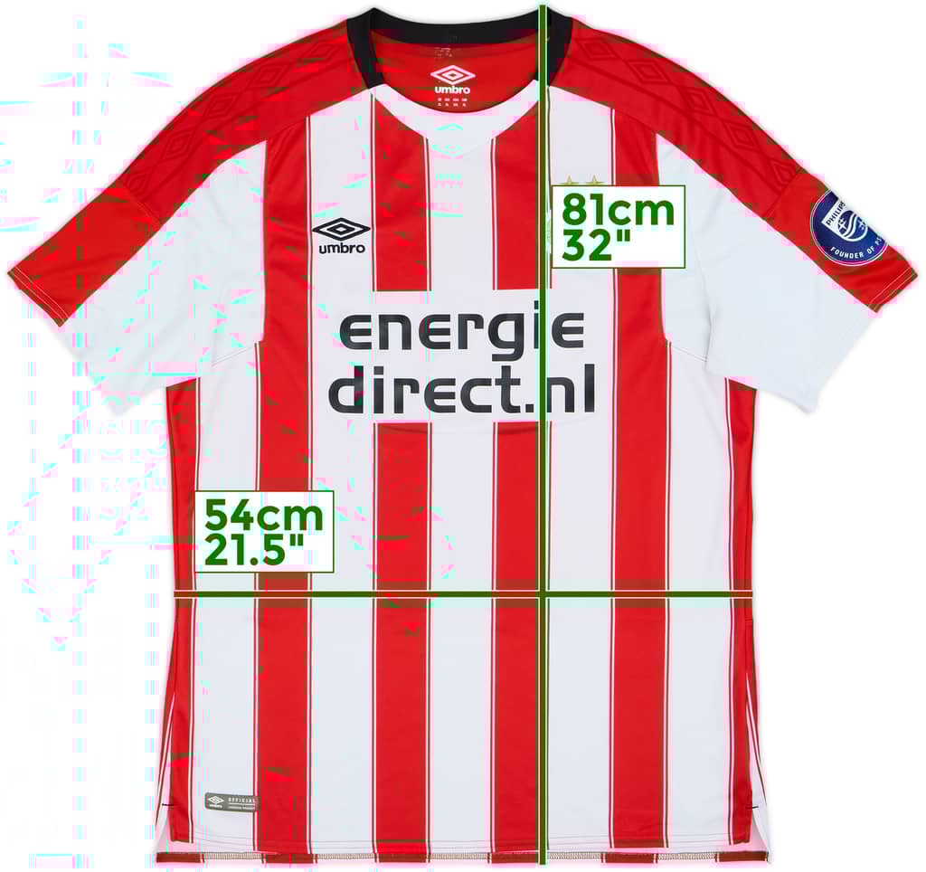 2017-18 PSV Home Shirt - 8/10 - (XL)
