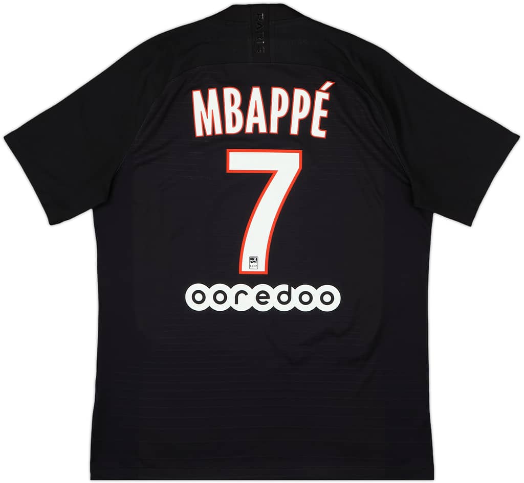 2019-20 Paris Saint-Germain Authentic Fourth Shirt Mbappe #7 - 8/10 - (L)