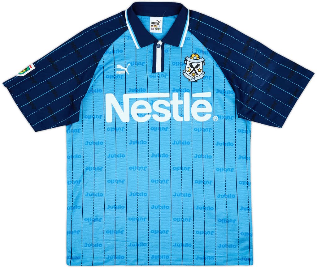1998-99 Jubilo Iwata Home Shirt - 7/10 - (L)