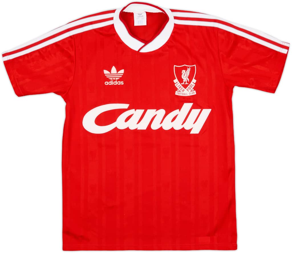 1988-89 Liverpool Home Shirt - 8/10 - (S)
