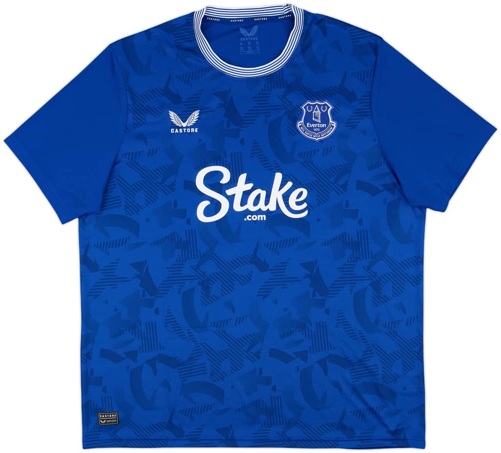 2024-25 Everton Home Shirt - 8/10 - (XXL)