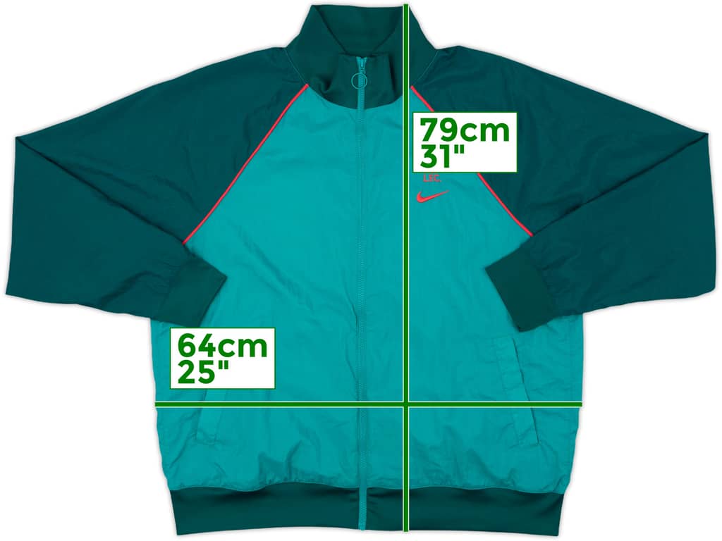2022-23 Liverpool Nike Track Jacket - 10/10 - (XL)