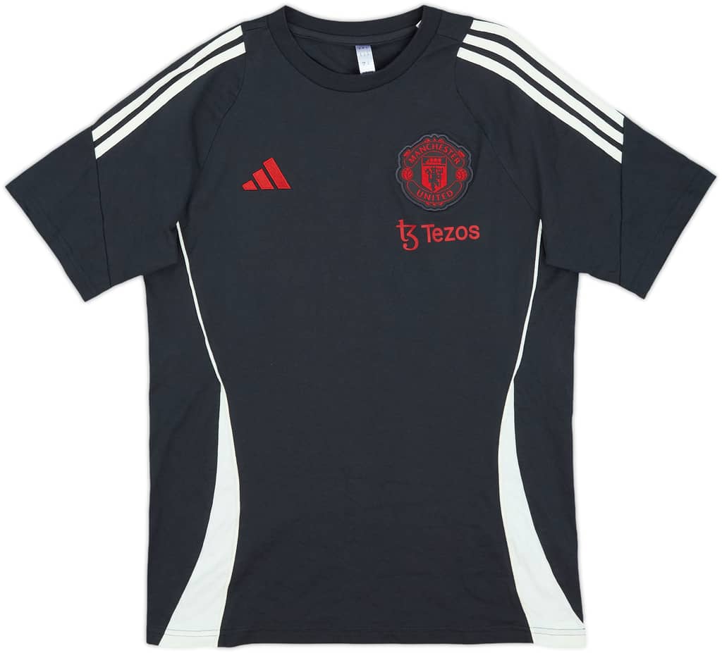 2024-25 Manchester United adidas Cotton Tee - 9/10 - (S)