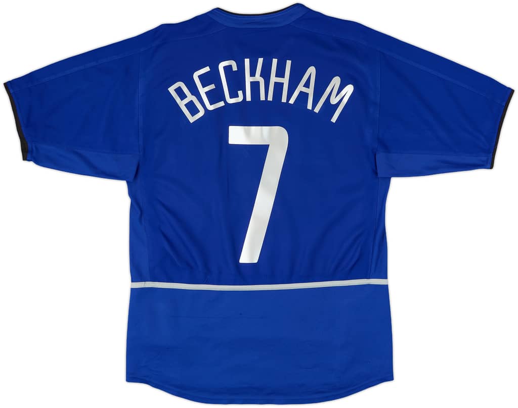 2002-03 Manchester United Third Shirt Beckham #7 - 6/10 - (S)