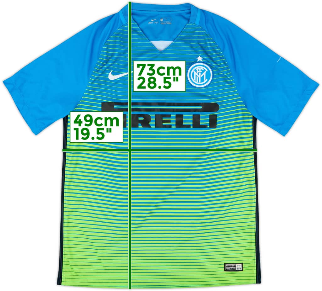 2016-17 Inter Milan Third Shirt - 7/10 - (M)