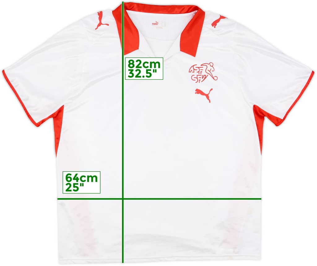 2008-10 Switzerland Away Shirt - 8/10 - (XXL)