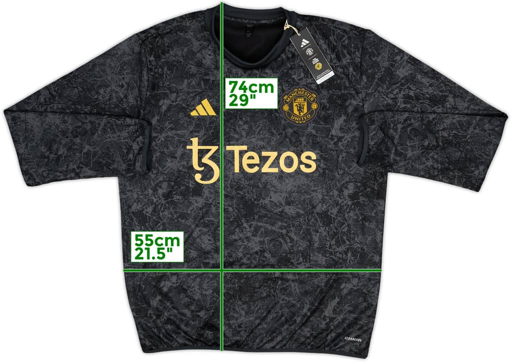 2023-24 Manchester United x adidas x Stone Roses Training Top (L)