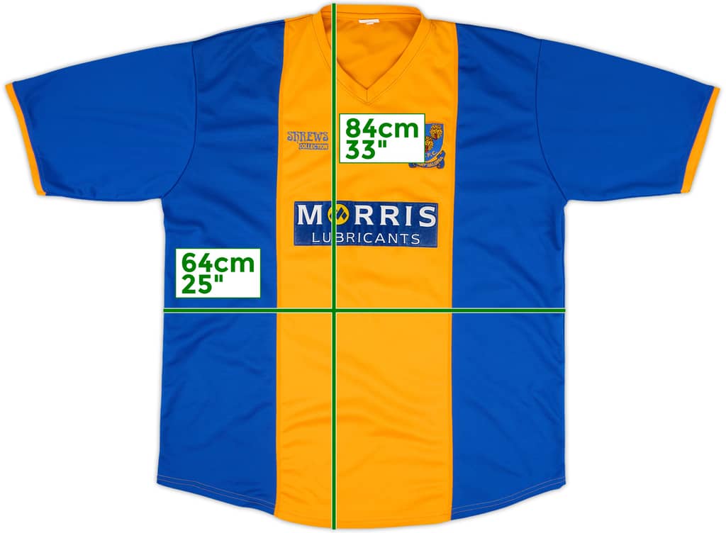 2005-07 Shrewsbury Home Shirt - 8/10 - (XXL)
